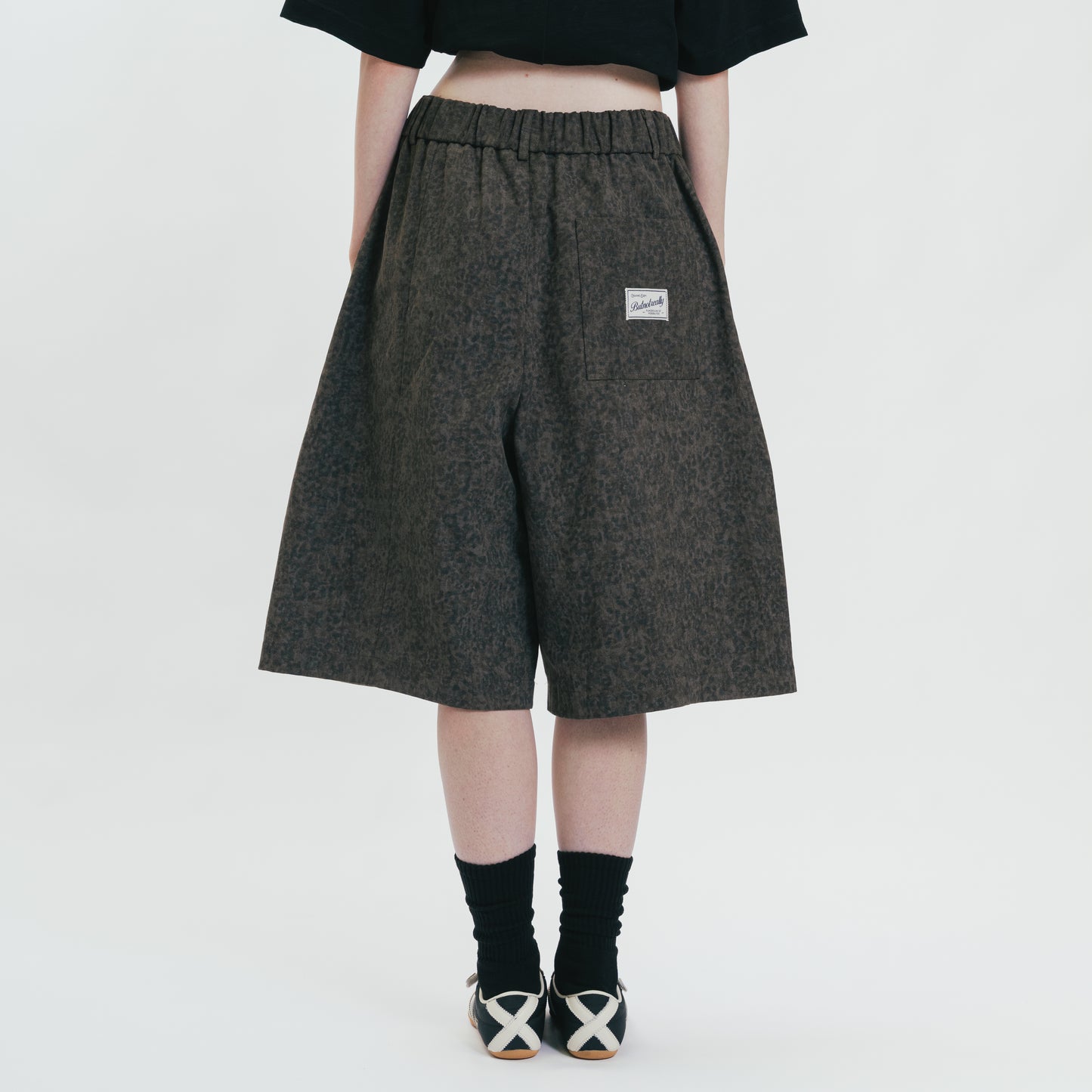 ButNotReally™ Printed Cotton Wide Fit Pleated Half Pants atmos Kuala Lumpur