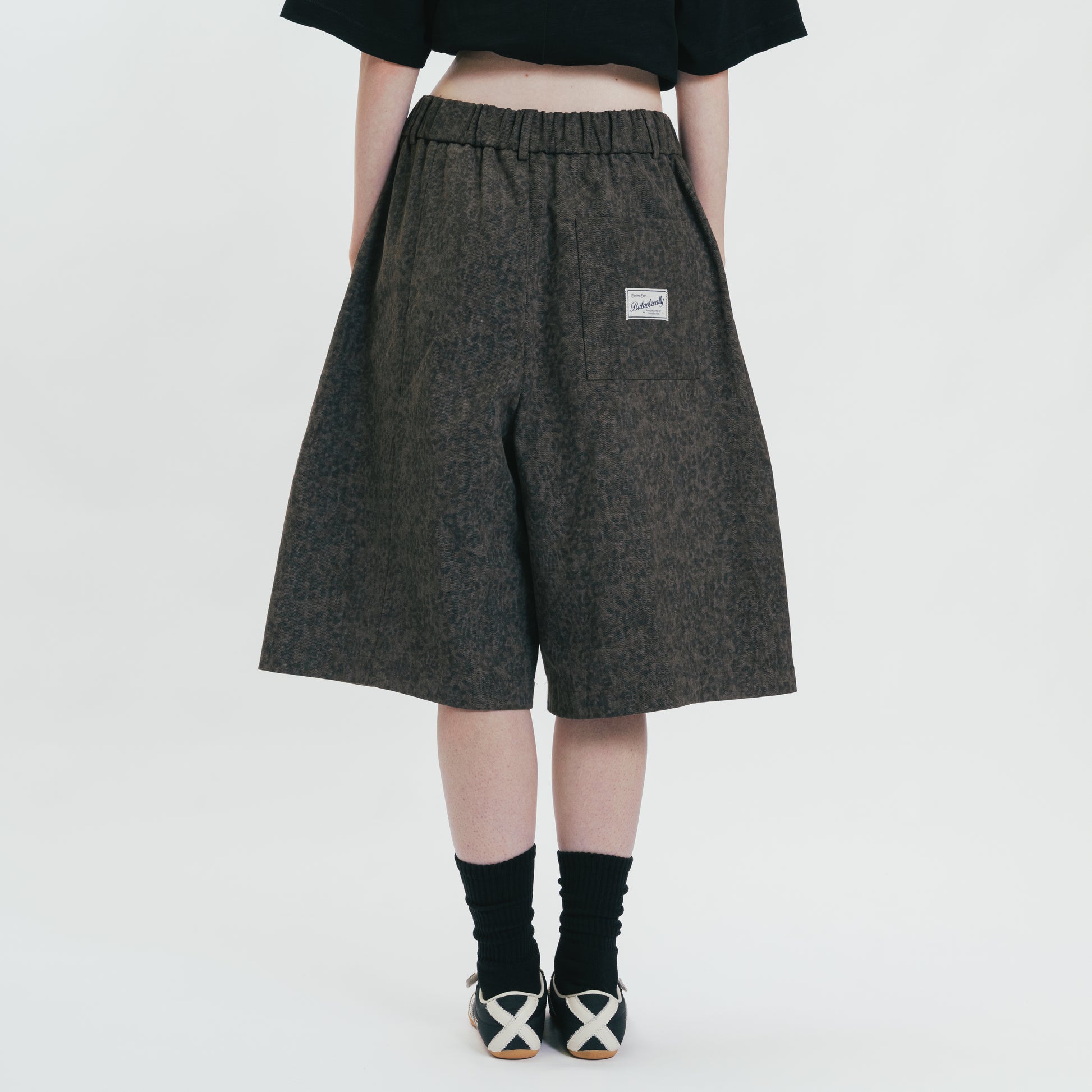 ButNotReally™ Printed Cotton Wide Fit Pleated Half Pants atmos Kuala Lumpur