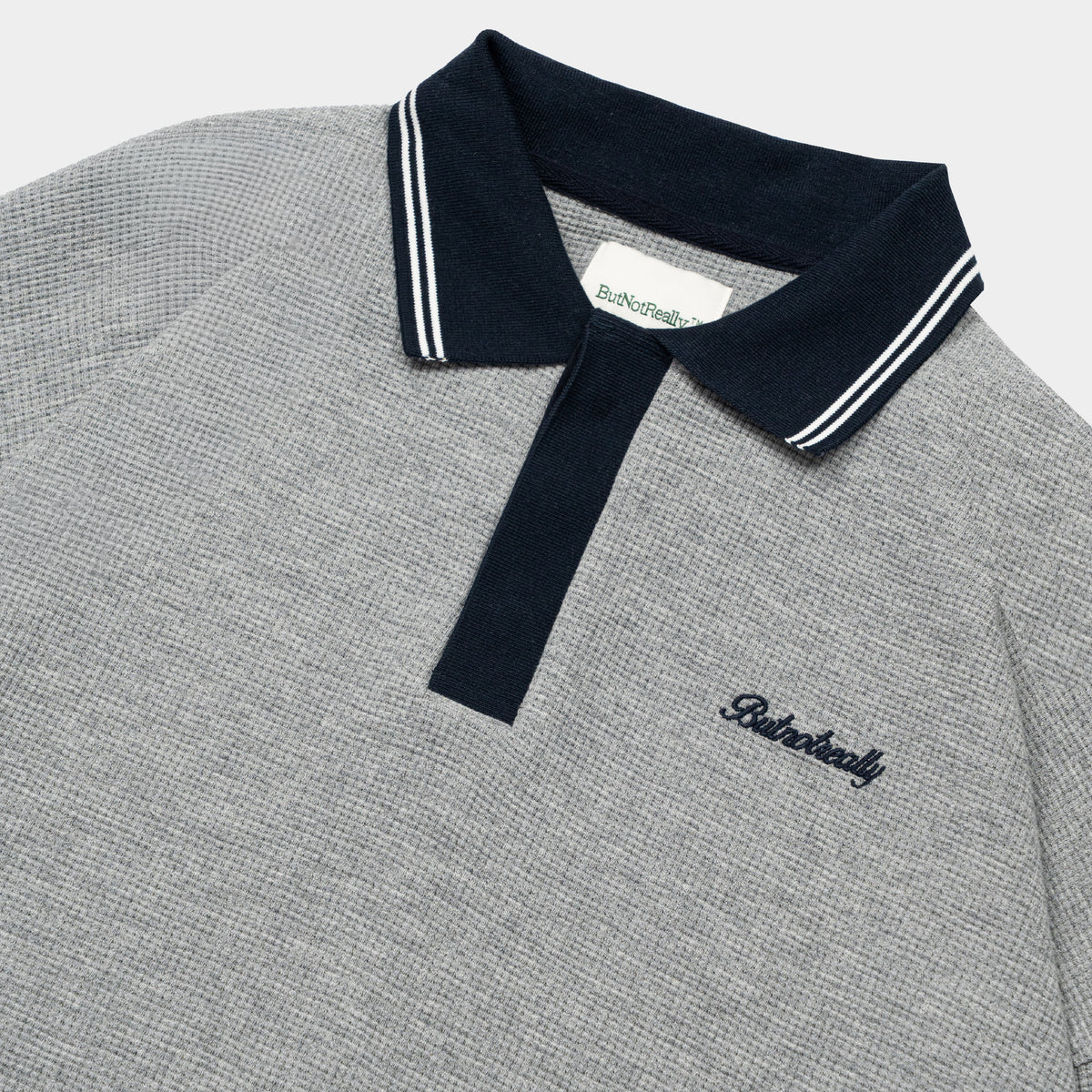 ButNotReally™ Core Long Sleeve Polo Tee