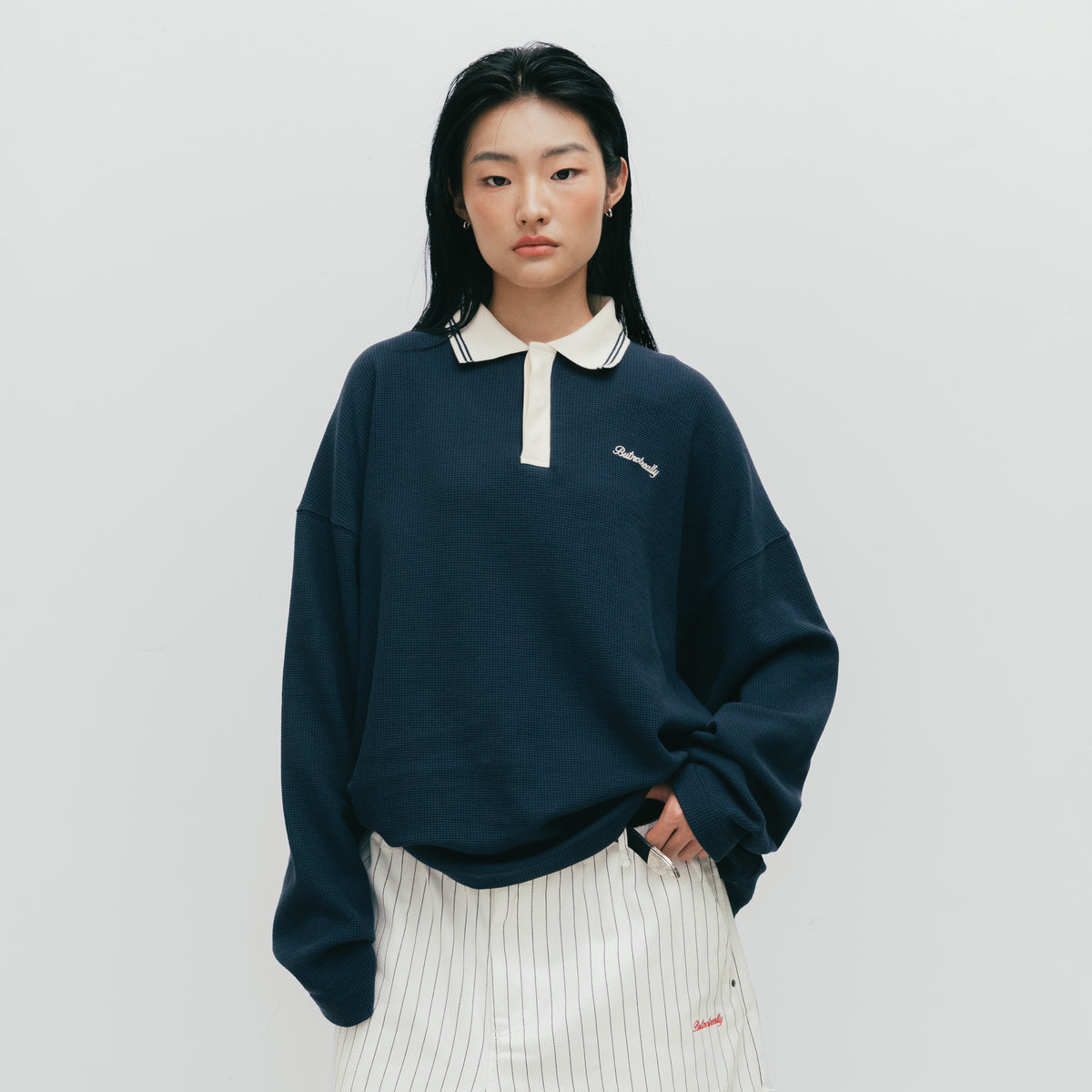 ButNotReally™ Core Long Sleeve Polo Tee