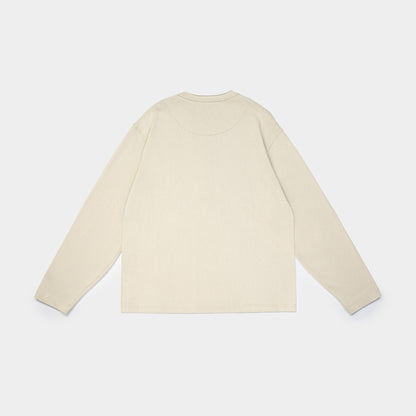 ButNotReally™ Graphic Cotton Oversized Long Sleeve Tee