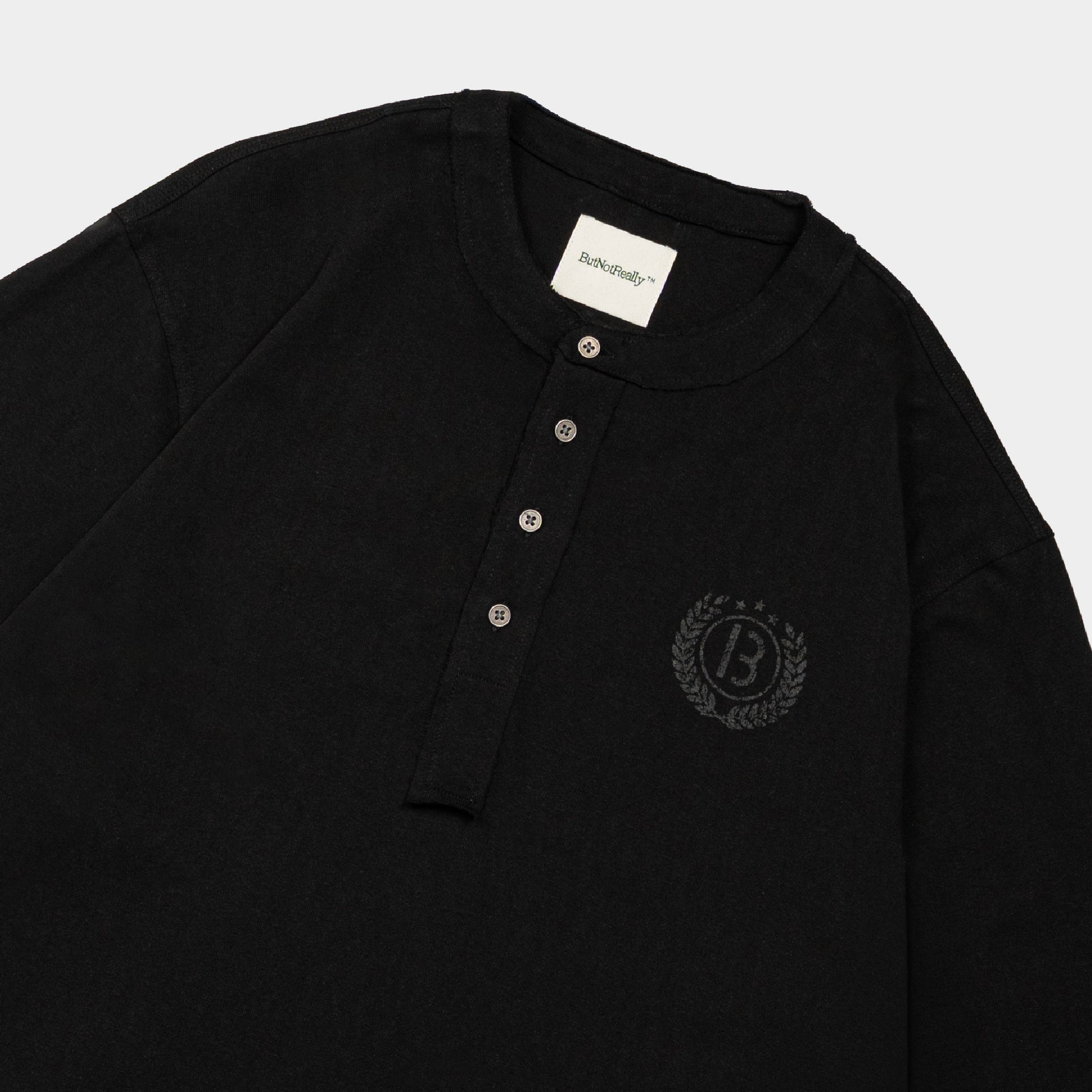 ButNotReally™ Graphic Cotton Oversized Long Sleeve Tee