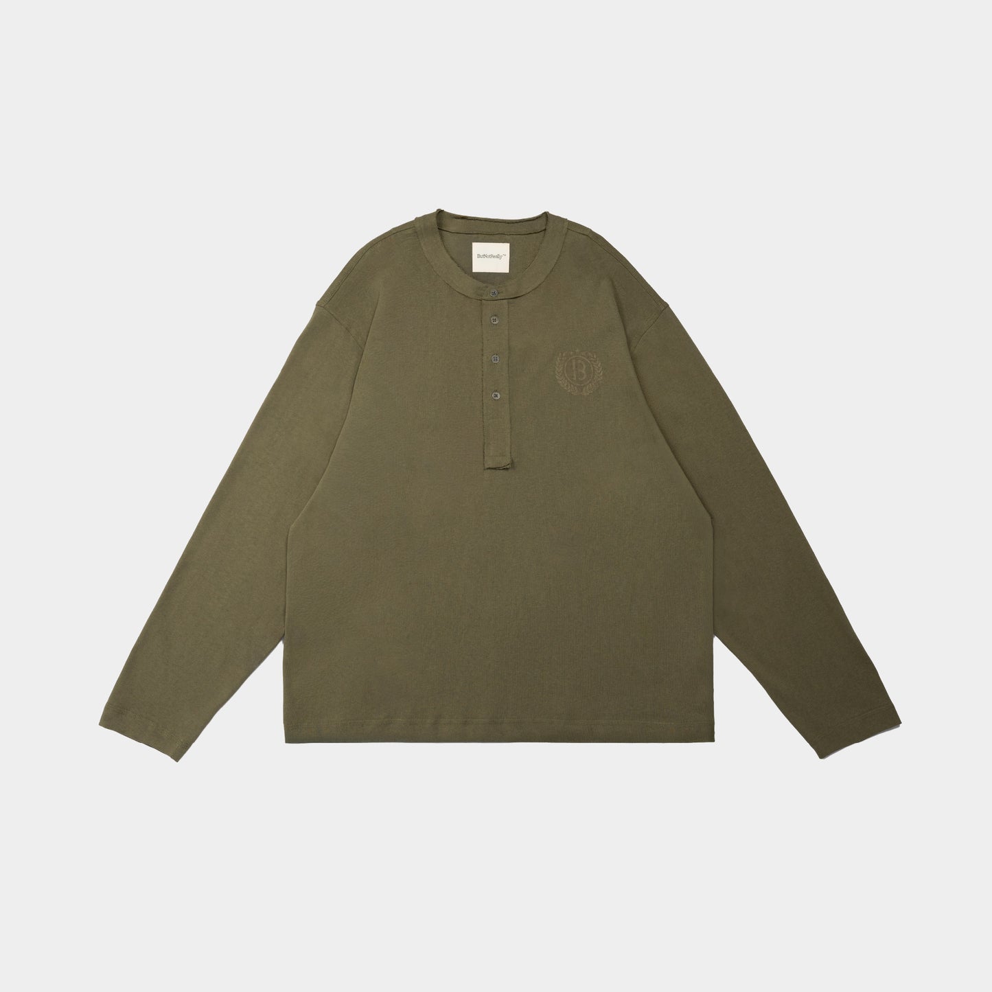 ButNotReally™ Graphic Cotton Oversized Long Sleeve Tee