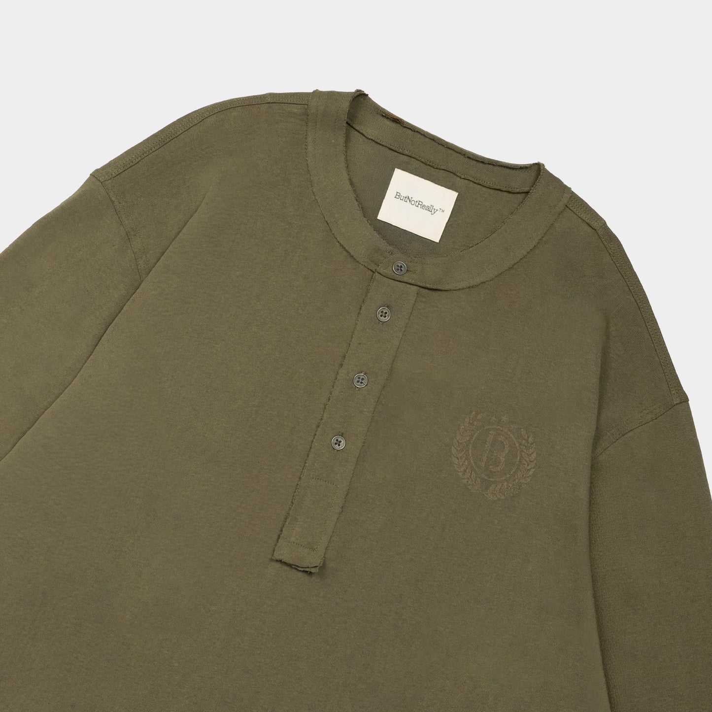 ButNotReally™ Graphic Cotton Oversized Long Sleeve Tee