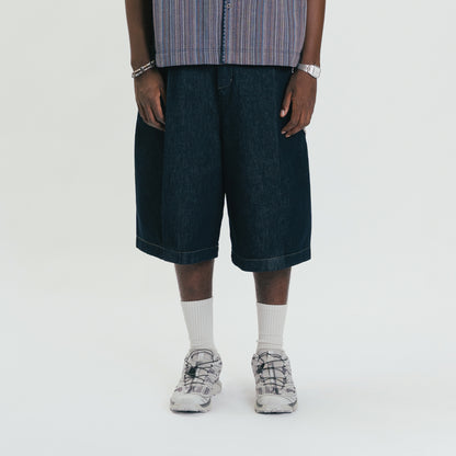 ButNotReally™ Core Denim Wide Pleated Half Pants atmos Kuala Lumpur