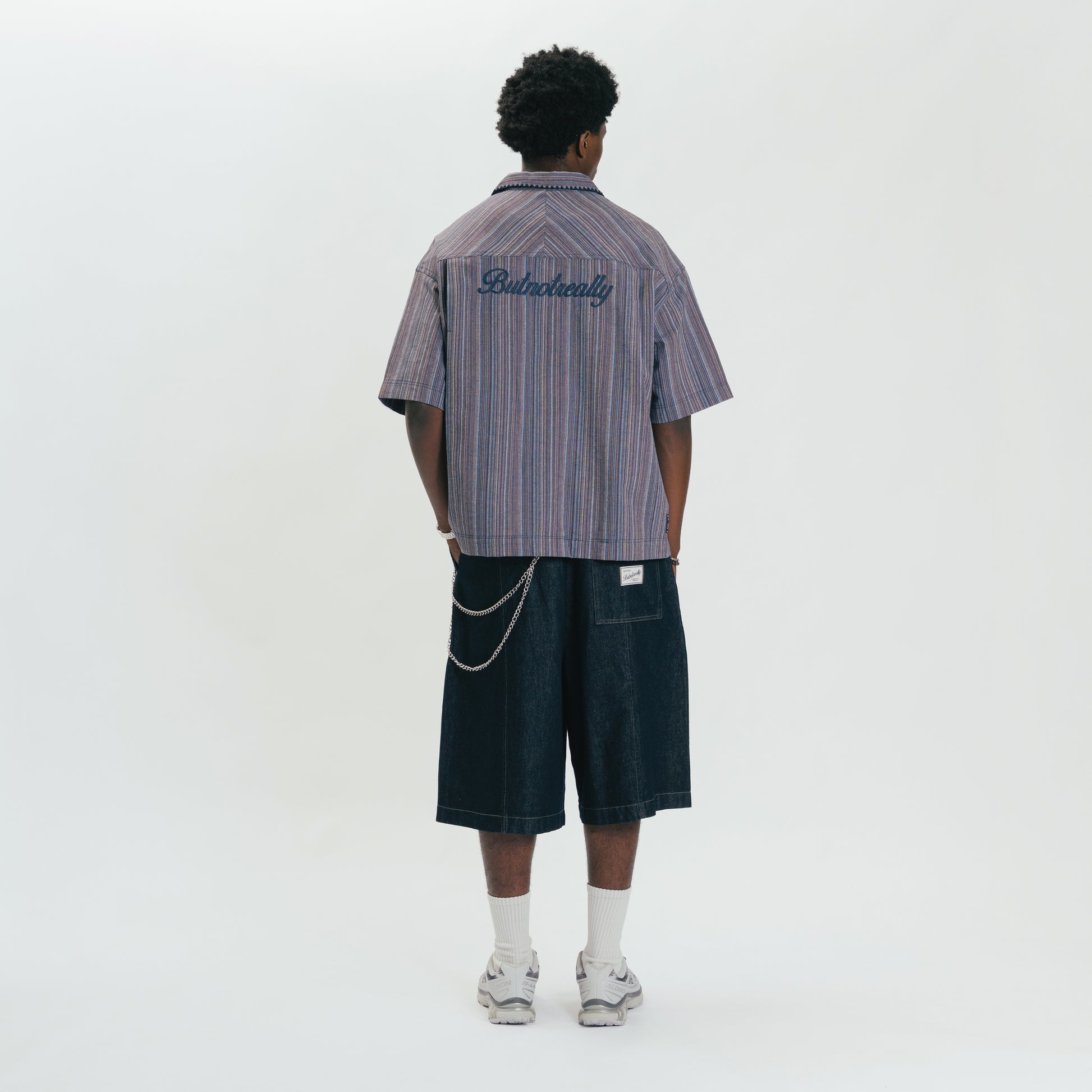 ButNotReally™ Core Denim Wide Pleated Half Pants atmos Kuala Lumpur