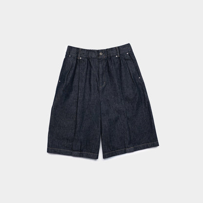 ButNotReally™ Core Denim Wide Pleated Half Pants atmos Kuala Lumpur