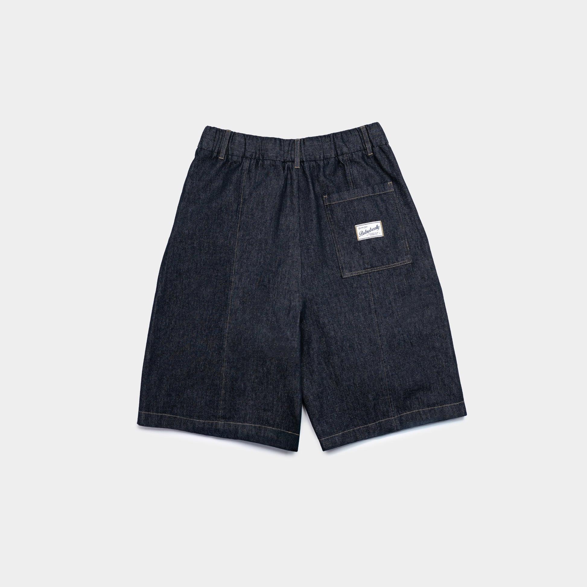 ButNotReally™ Core Denim Wide Pleated Half Pants atmos Kuala Lumpur
