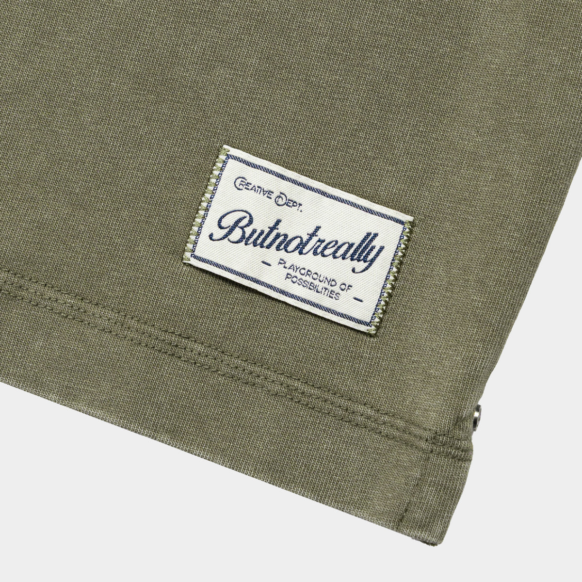 ButNotReally™ Graphic Cotton Oversized Washed Tee