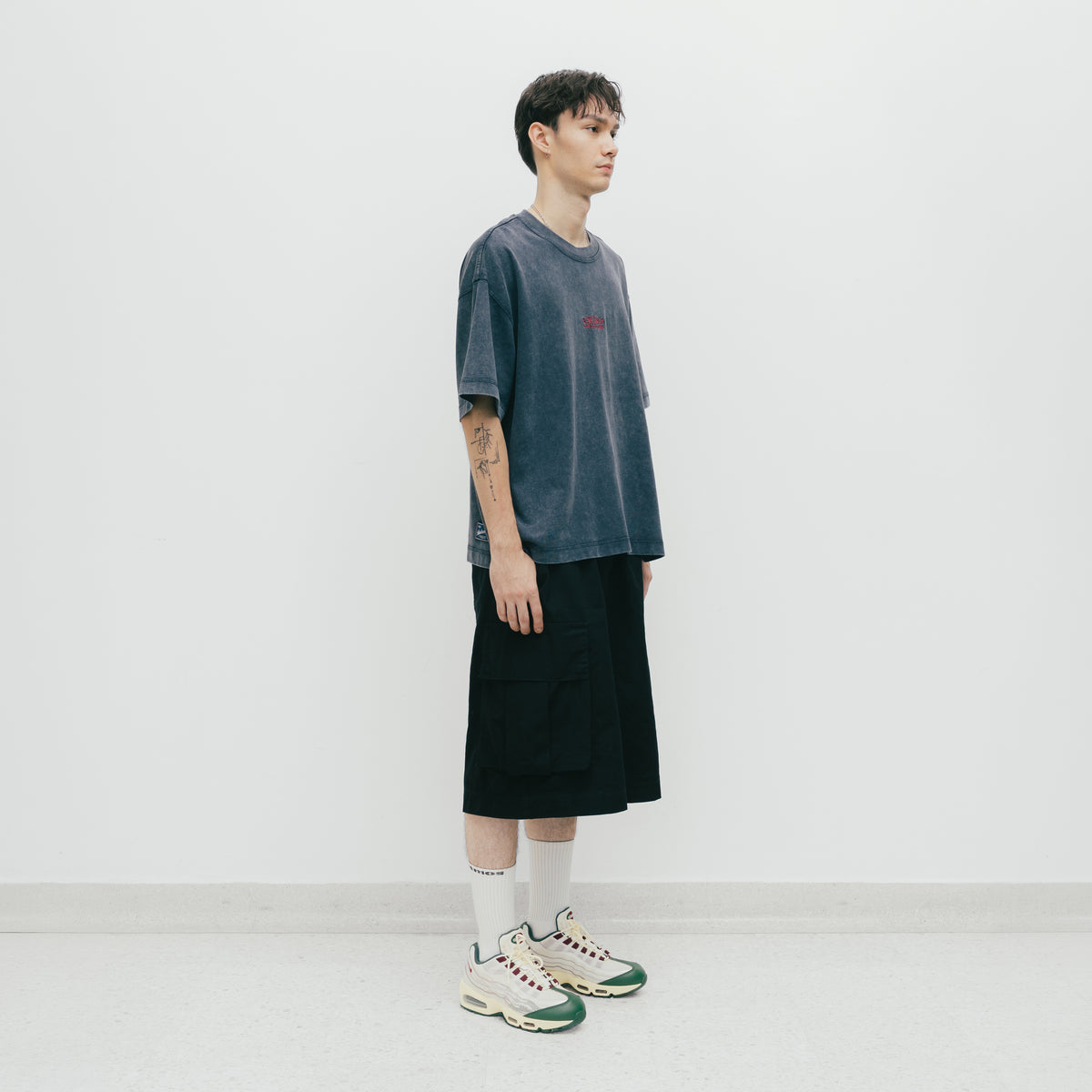 ButNotReally™ Graphic Cotton Oversized Washed Tee
