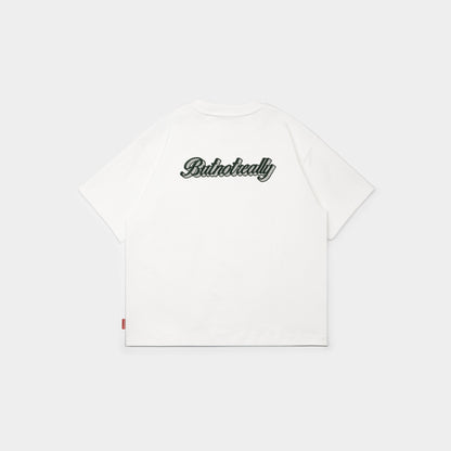 ButNotReally™ Graphic Cotton Oversized Tee