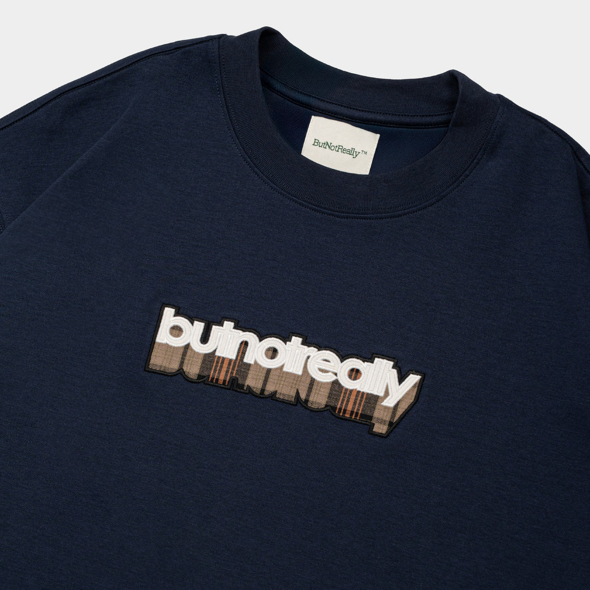 ButNotReally™ Graphic Interlock Oversized Tee