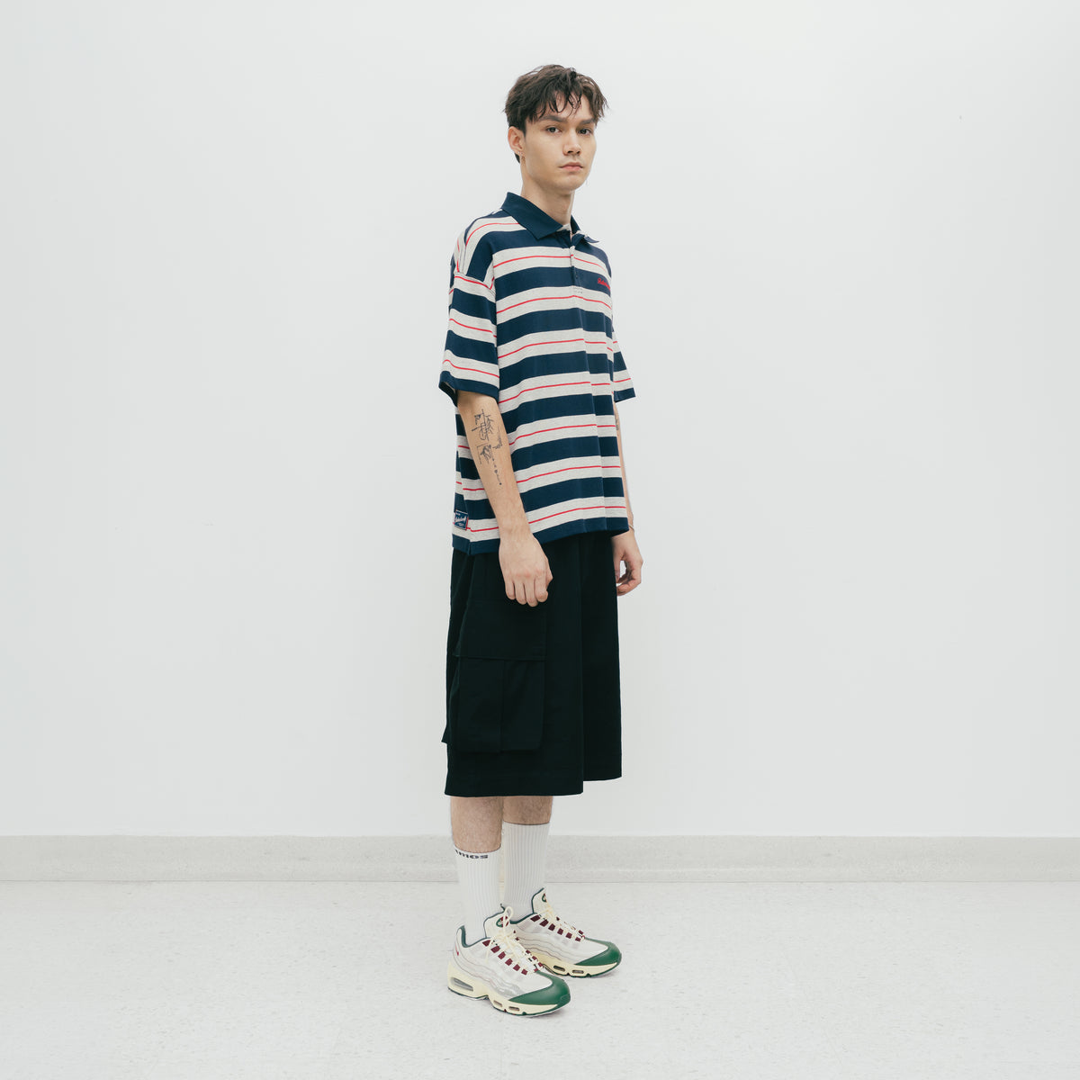 ButNotReally™ Core Stripe Polo Tee