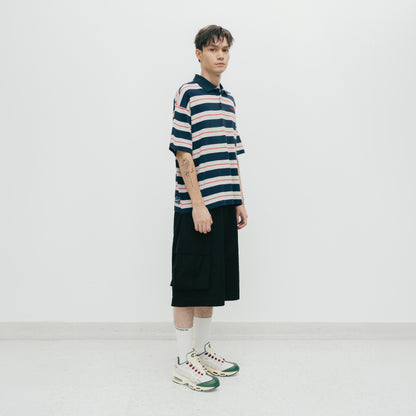 ButNotReally™ Core Stripe Polo Tee