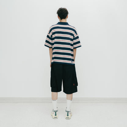 ButNotReally™ Core Stripe Polo Tee