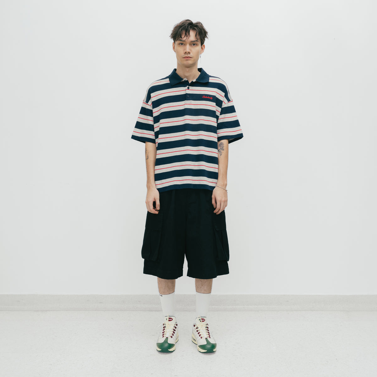 ButNotReally™ Core Stripe Polo Tee