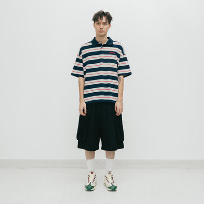 ButNotReally™ Core Stripe Polo Tee