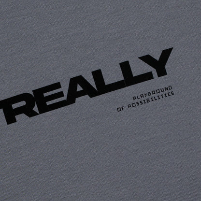 ButNotReally™ Graphic Interlock Oversized Tee