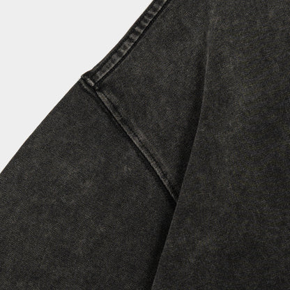 ButNotReally™ Stone-Washed Graphic Cotton Oversized Tee