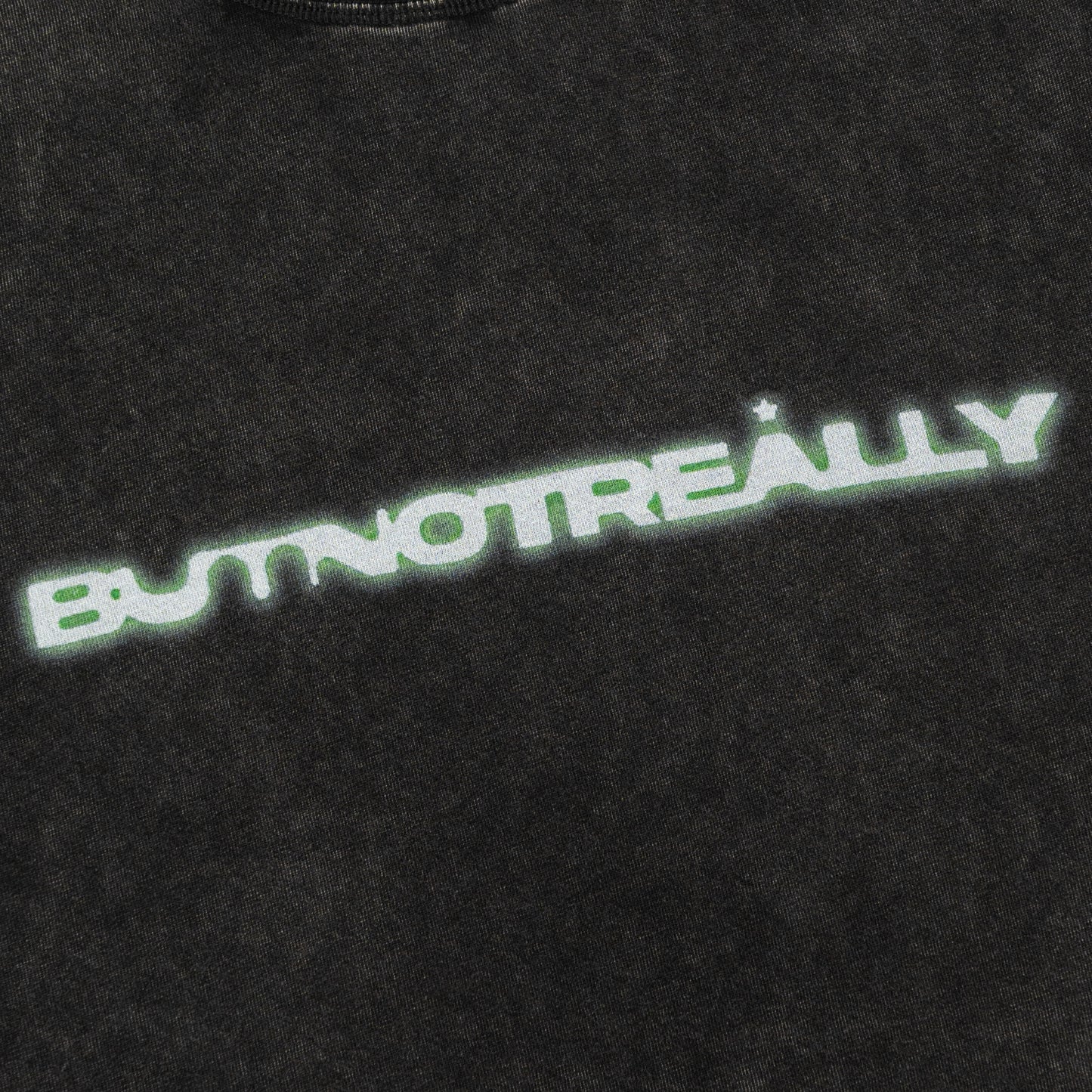 ButNotReally™ Stone-Washed Graphic Cotton Oversized Tee