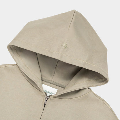 ButNotReally™ Core Interlock Oversized Zip Up Hoodie