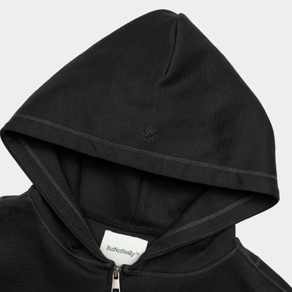 ButNotReally™ Core Interlock Oversized Zip Up Hoodie