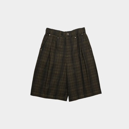 ButNotReally™ Cotton Wide Fit Pleated Half Pants