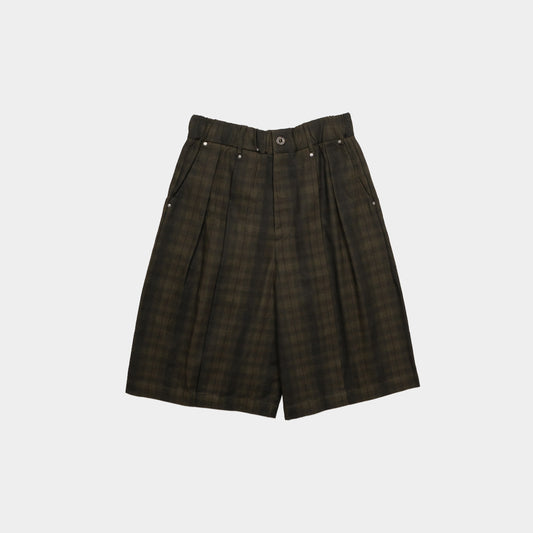 ButNotReally™ Cotton Wide Fit Pleated Half Pants