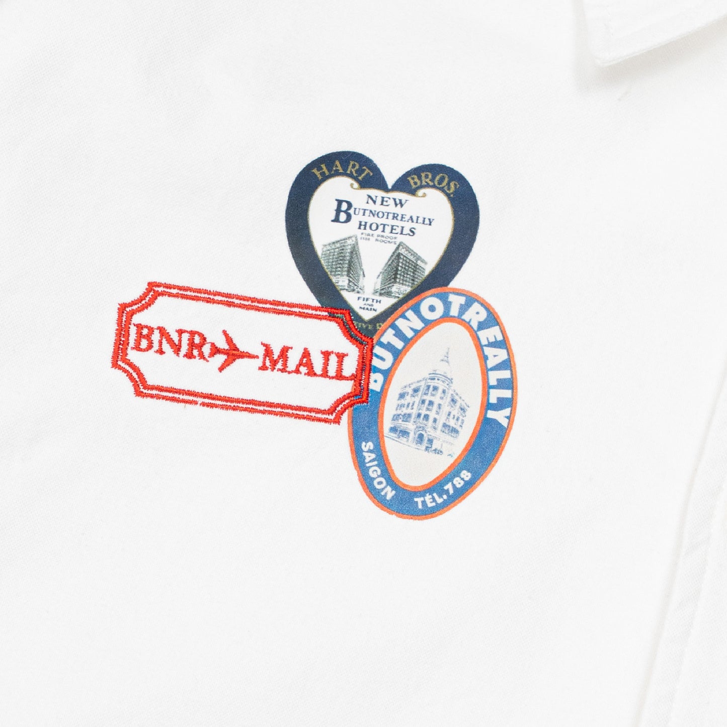 ButNotReally™ Graphic Cotton Oversized Long Sleeves Shirt