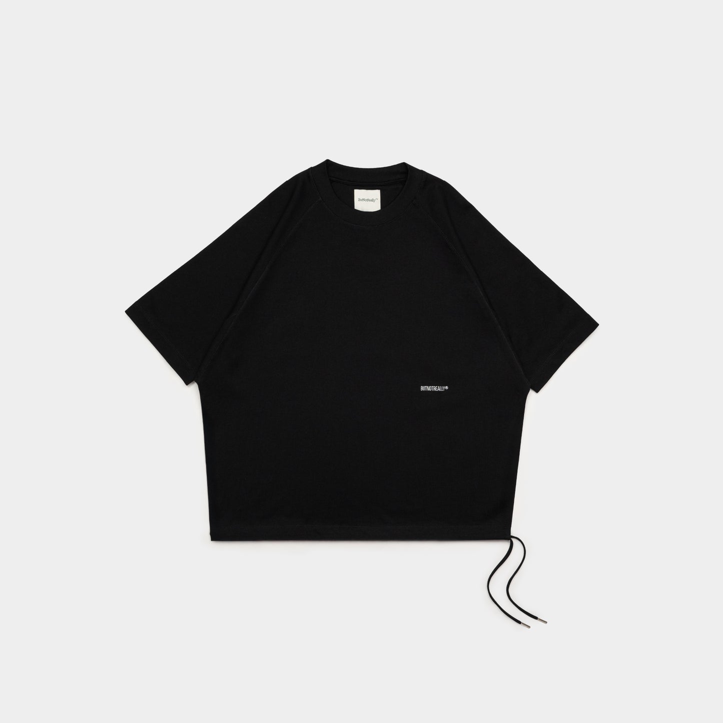 ButNotReally™ Core Cotton Drawcord Oversized Tee