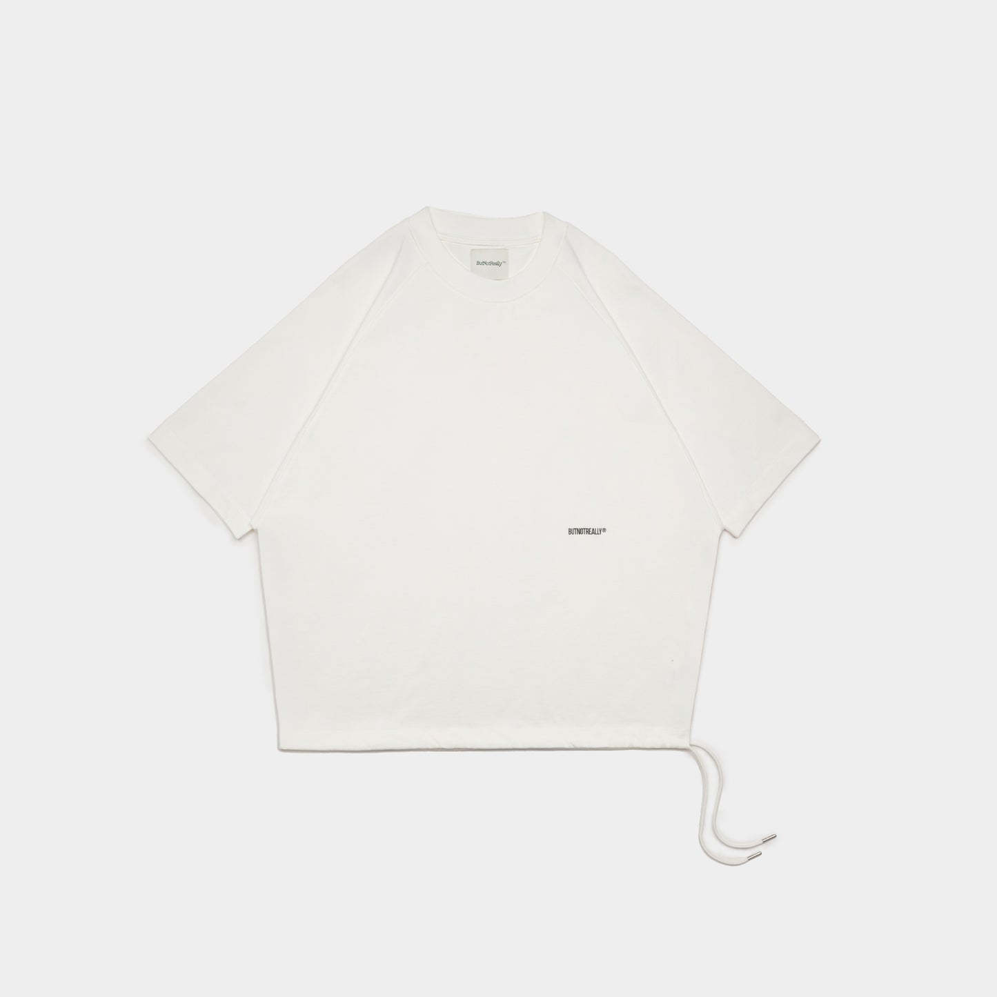 ButNotReally™ Core Cotton Drawcord Oversized Tee