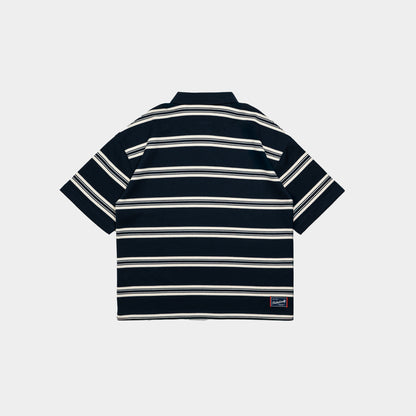 ButNotReally™ Interlock Stripes Polo Tee