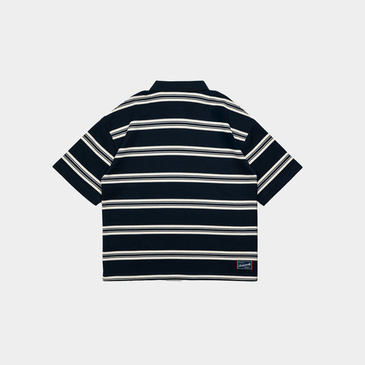 ButNotReally™ Interlock Stripes Polo Tee
