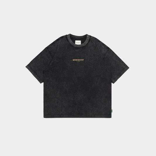 ButNotReally™ Stone-Washed Graphic Oversized Tee