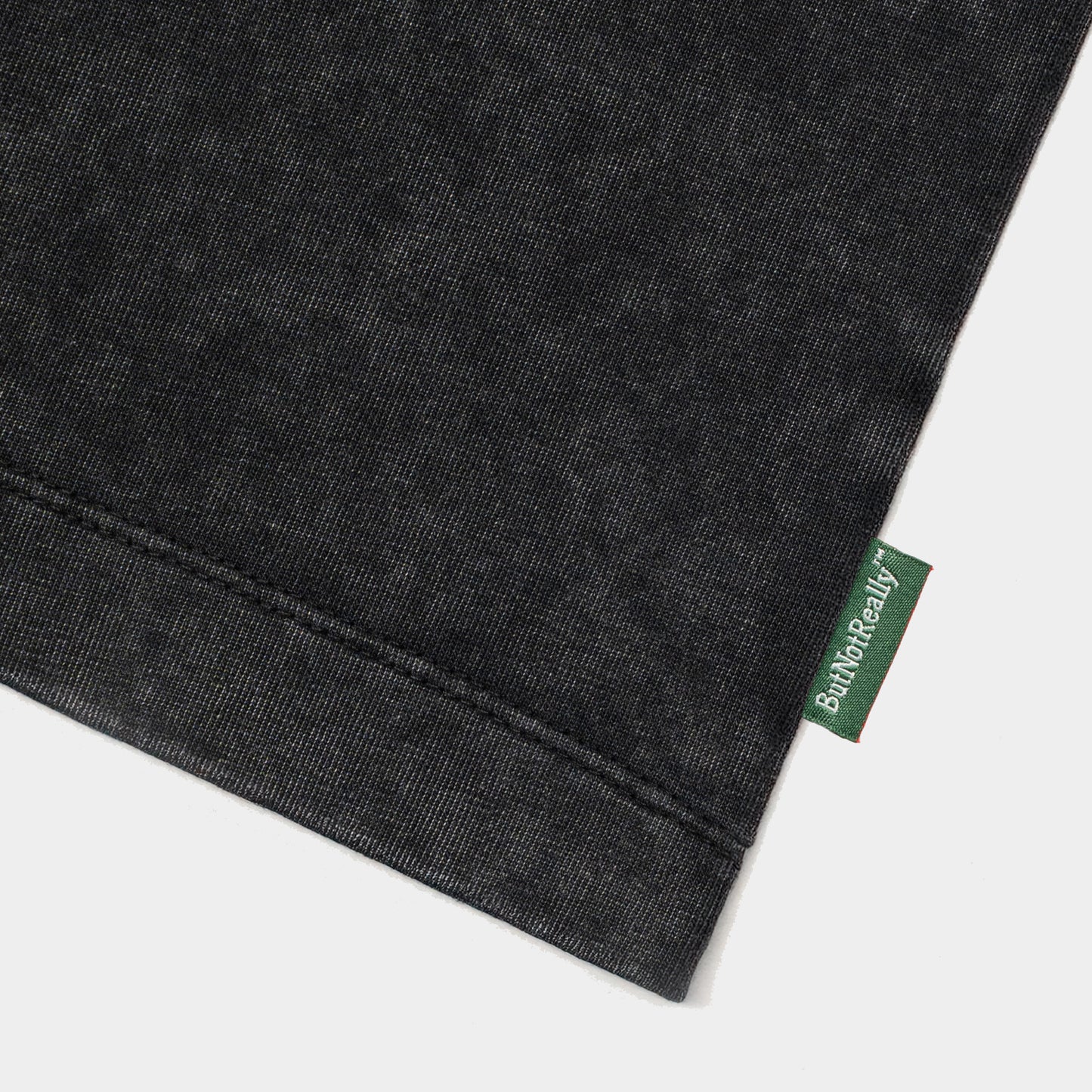 ButNotReally™ Stone-Washed Graphic Oversized Tee