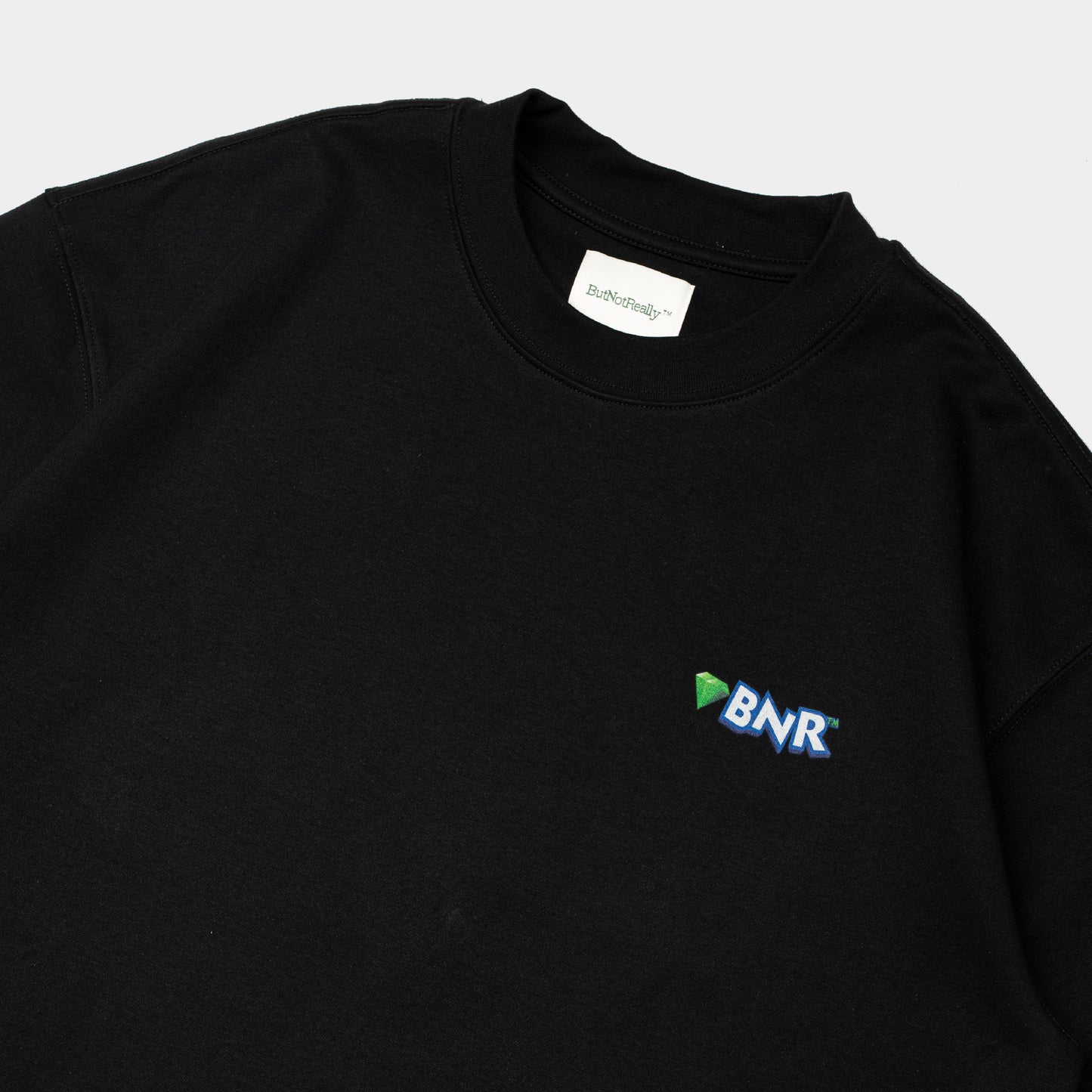 ButNotReally™ Graphic Interlock Oversized Tee