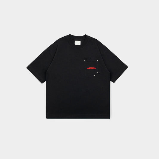 ButNotReally™ Graphic Interlock Oversized Pocket Tee