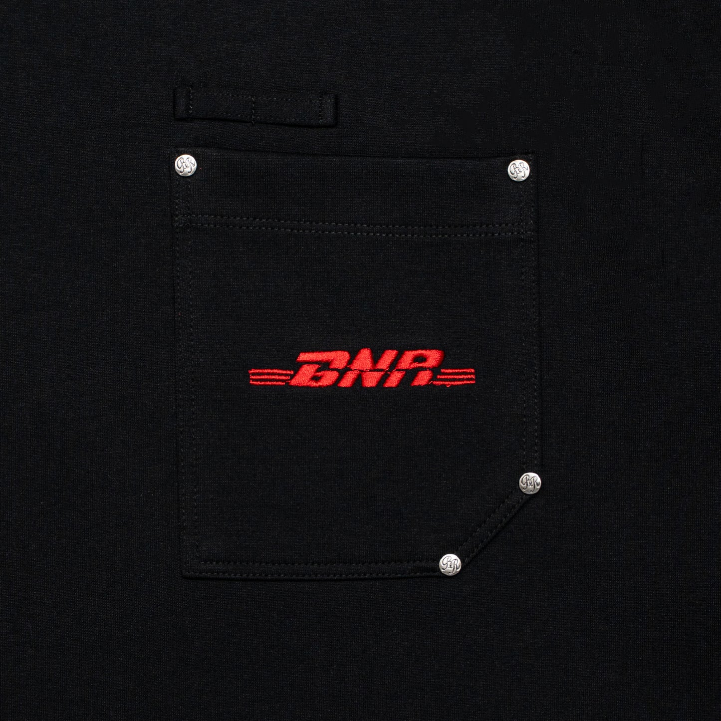 ButNotReally™ Graphic Interlock Oversized Pocket Tee