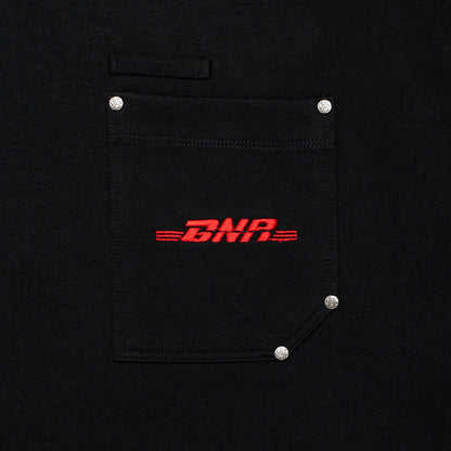 ButNotReally™ Graphic Interlock Oversized Pocket Tee