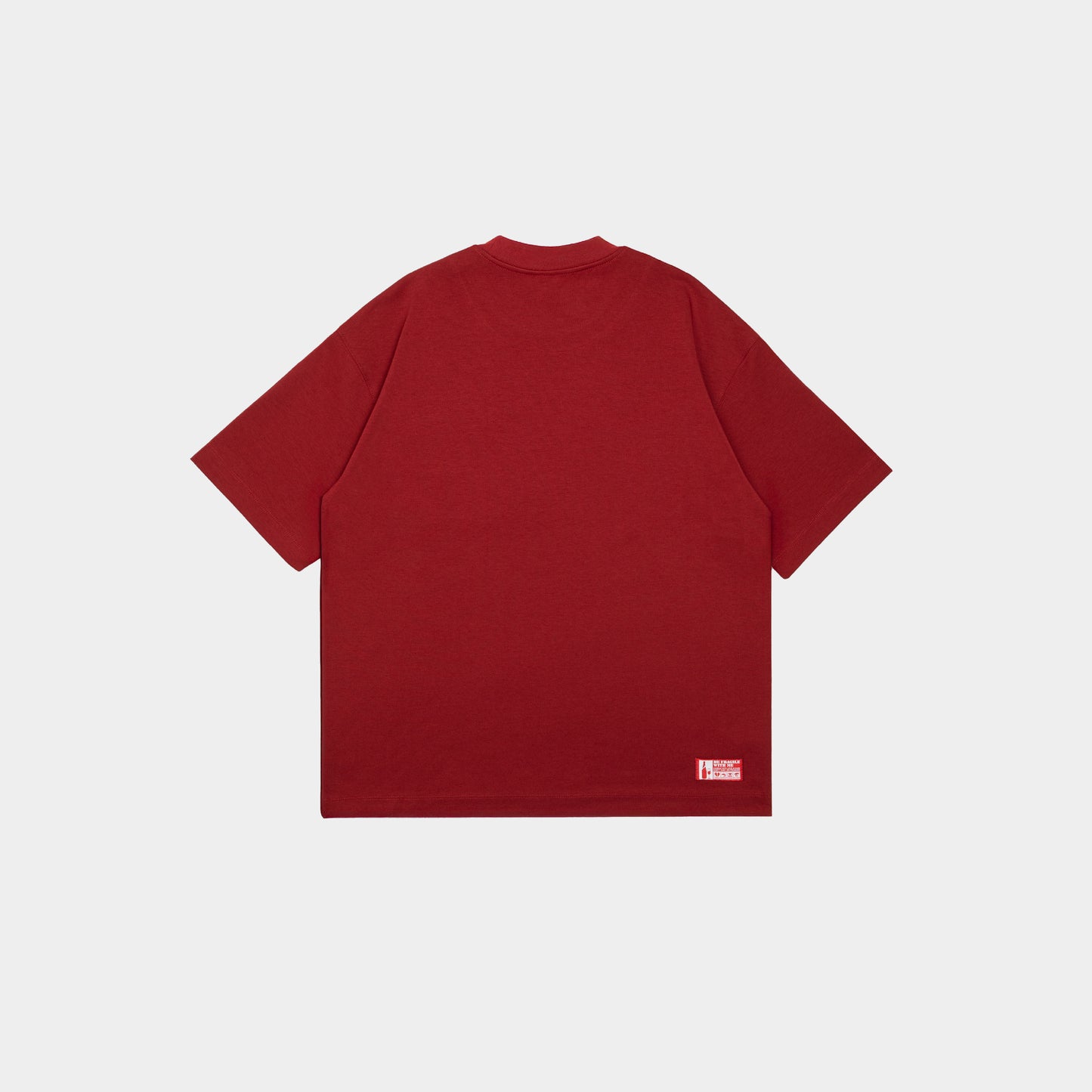 ButNotReally™ Graphic Interlock Oversized Pocket Tee
