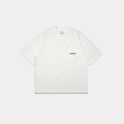 ButNotReally™ Graphic Interlock Oversized Pocket Tee