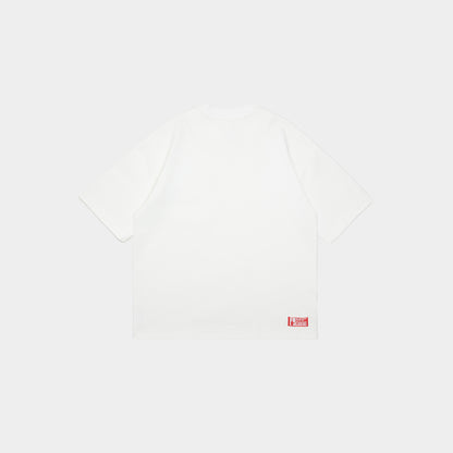 ButNotReally™ Graphic Interlock Oversized Pocket Tee