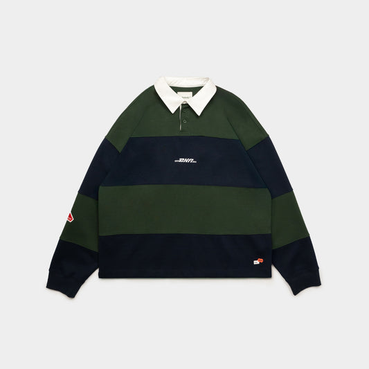 ButNotReally™ Graphic Interlock Long Sleeves Polo Tee