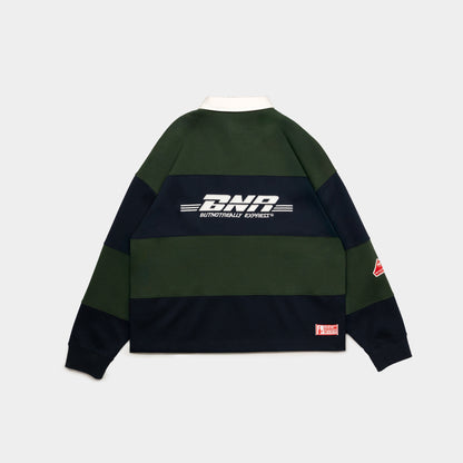 ButNotReally™ Graphic Interlock Long Sleeves Polo Tee