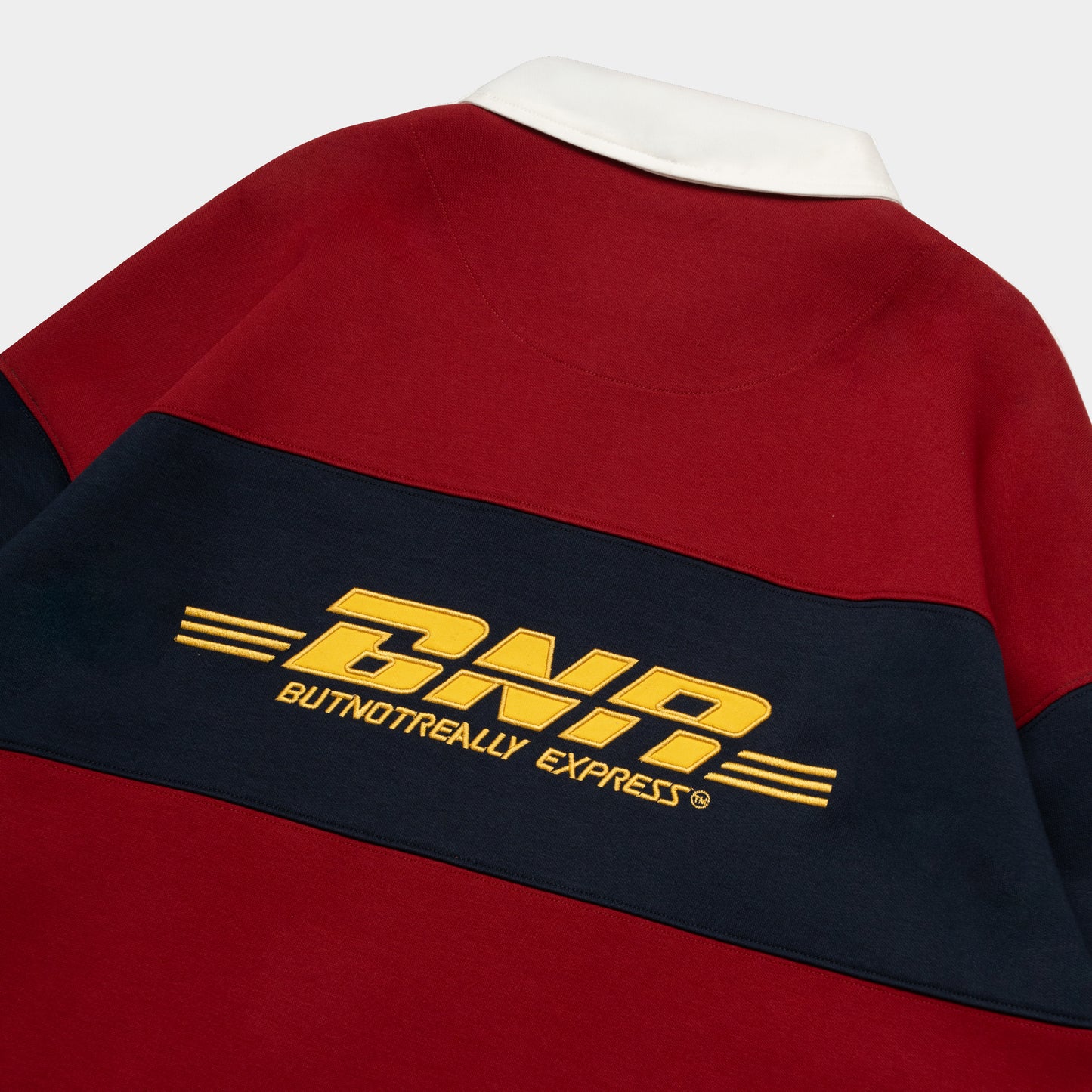 ButNotReally™ Graphic Interlock Long Sleeves Polo Tee