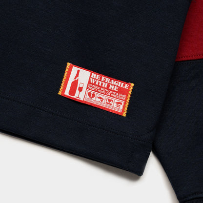 ButNotReally™ Graphic Interlock Long Sleeves Polo Tee