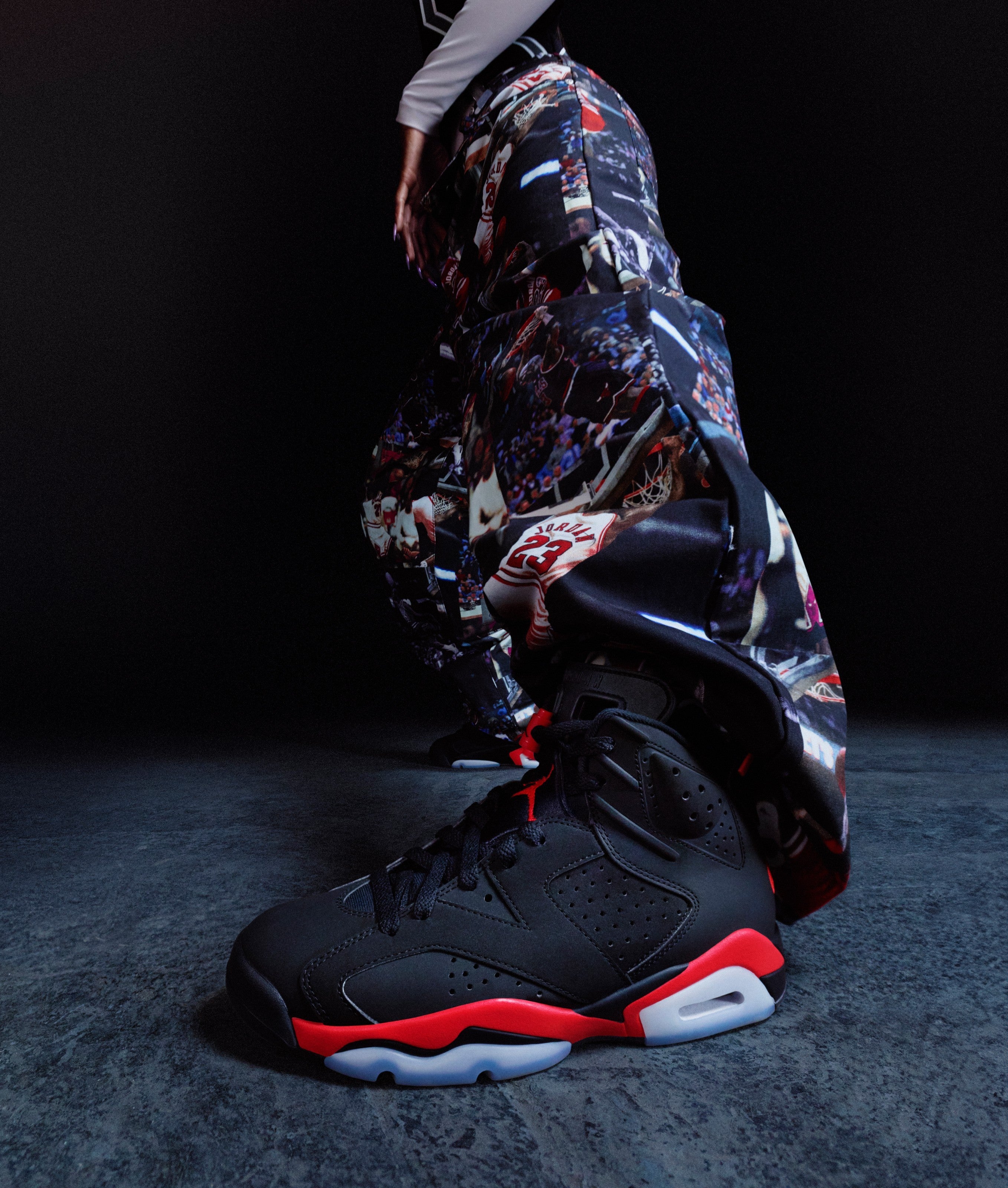 jordan retro 6 infrared red