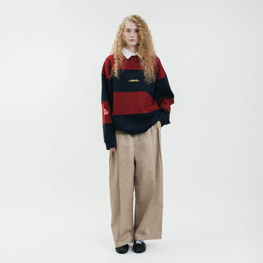 ButNotReally™ Graphic Interlock Long Sleeves Polo Tee