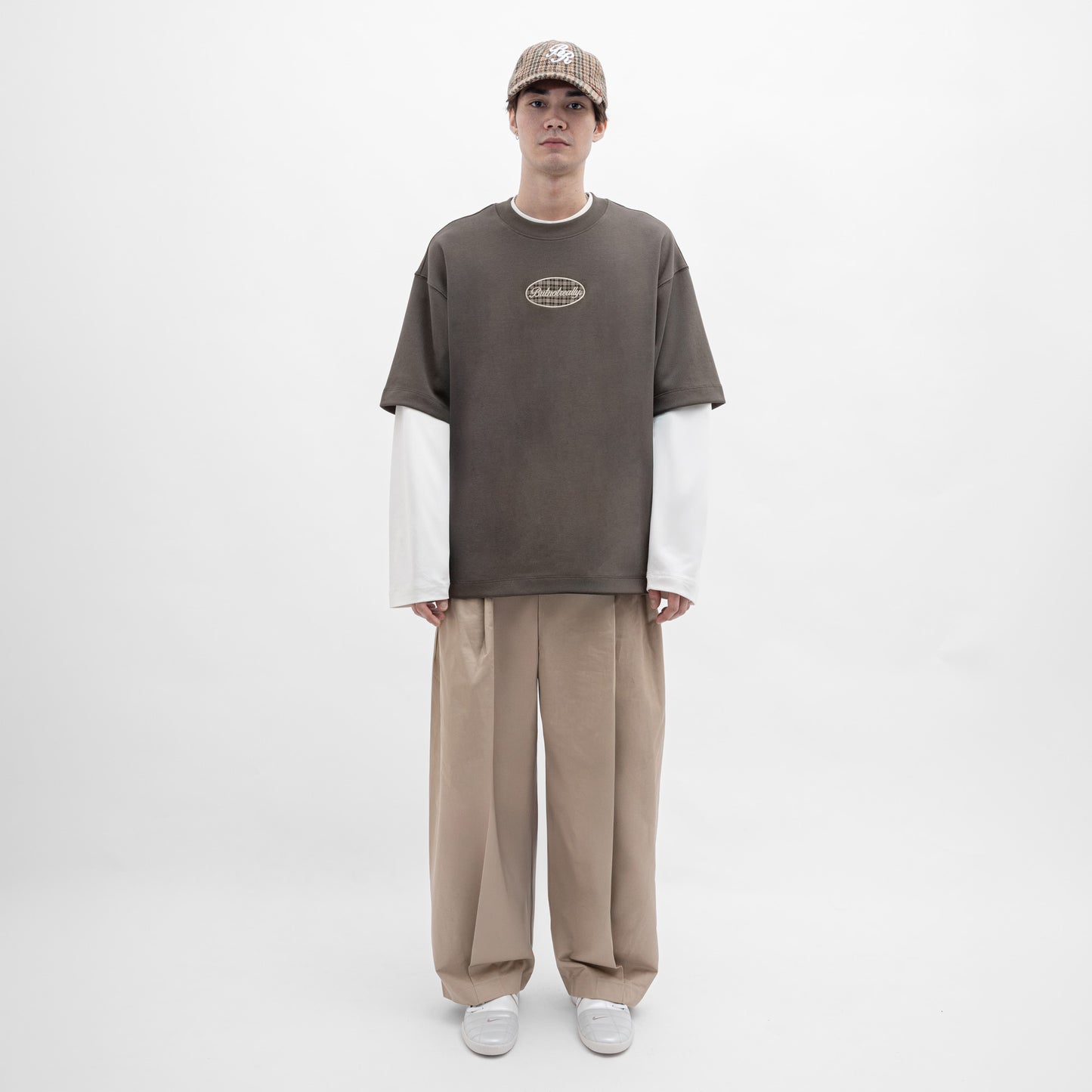 ButNotReally™ Graphic Interlock Oversized Tee