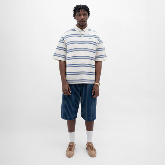 ButNotReally™ Interlock Stripes Polo Tee